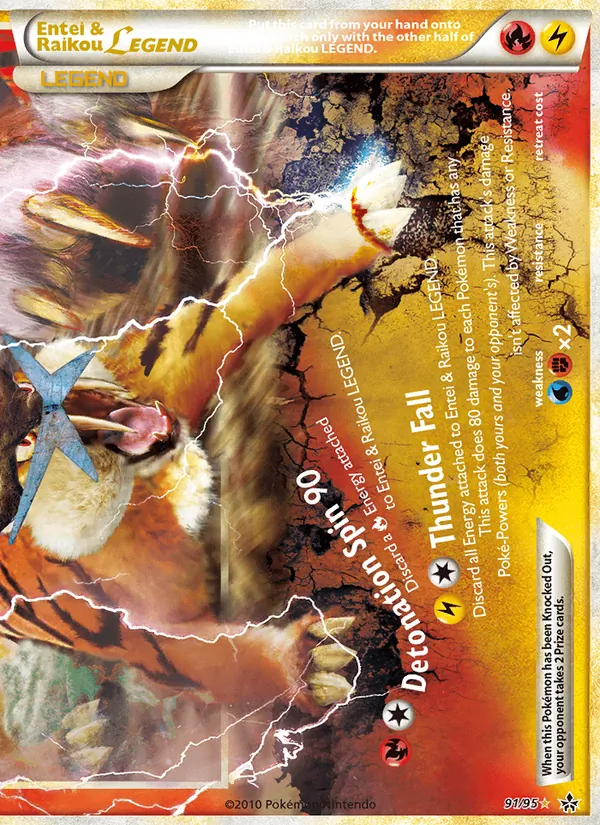 91 Entei & Raikou LEGEND – Unleashed