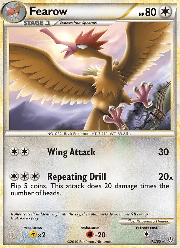 15-RH Fearow – Unleashed