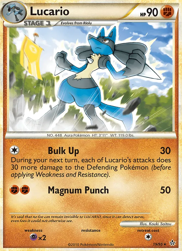 19-RH Lucario – Unleashed