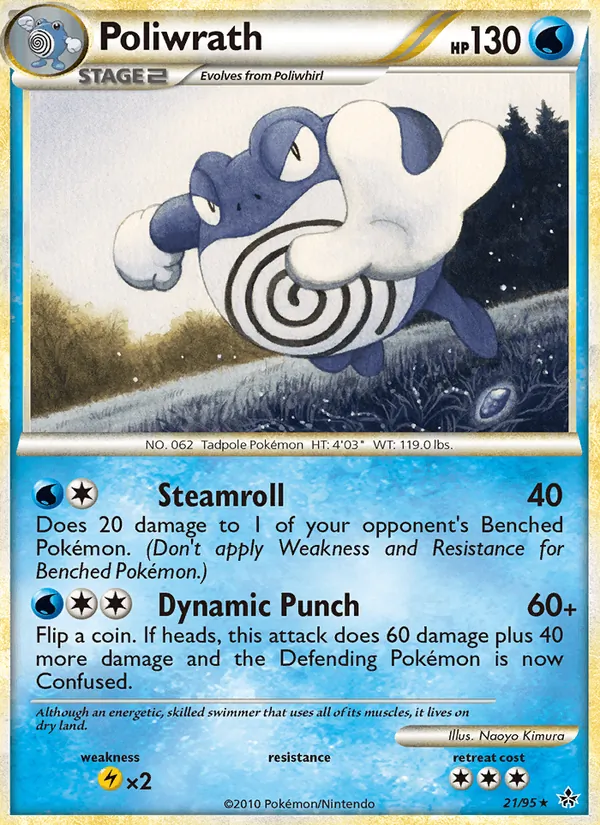 21-RH Poliwrath – Unleashed