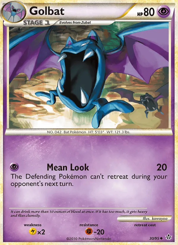30-RH Golbat – Unleashed