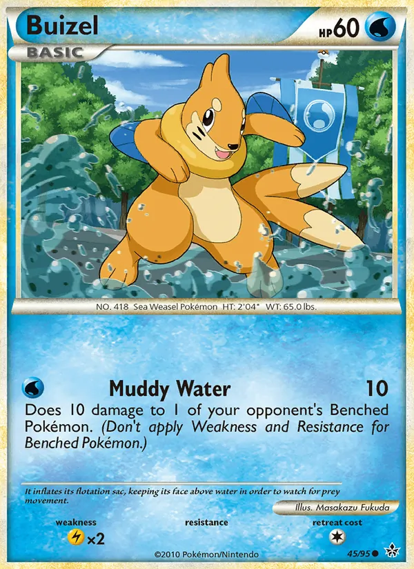 45-RH Buizel – Unleashed