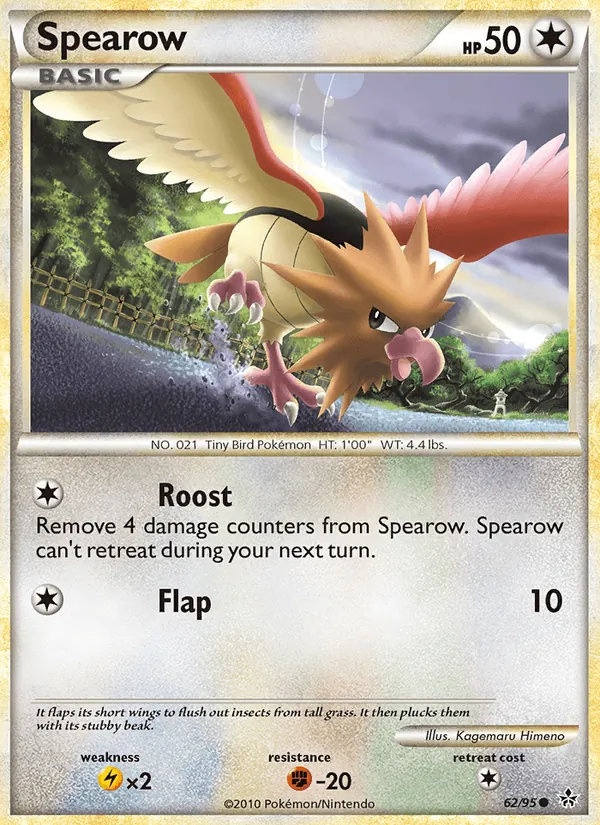 62-RH Spearow – Unleashed