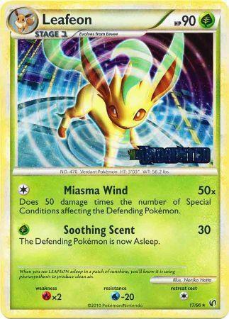 17-normal-prerelease Leafeon (Prerelease stamp) – Undaunted