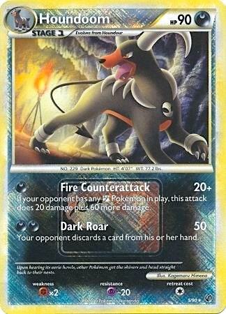 5-reverse-league Houndoom (Reverse Holo, League) – Undaunted