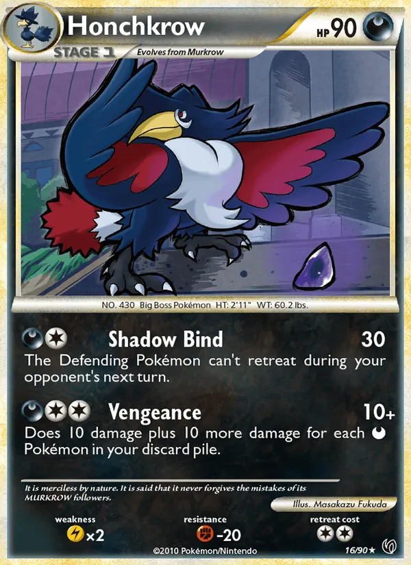 16 Honchkrow – Undaunted