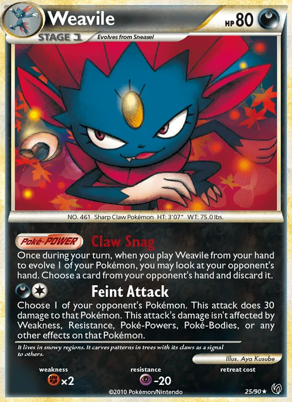 25 Weavile – Undaunted