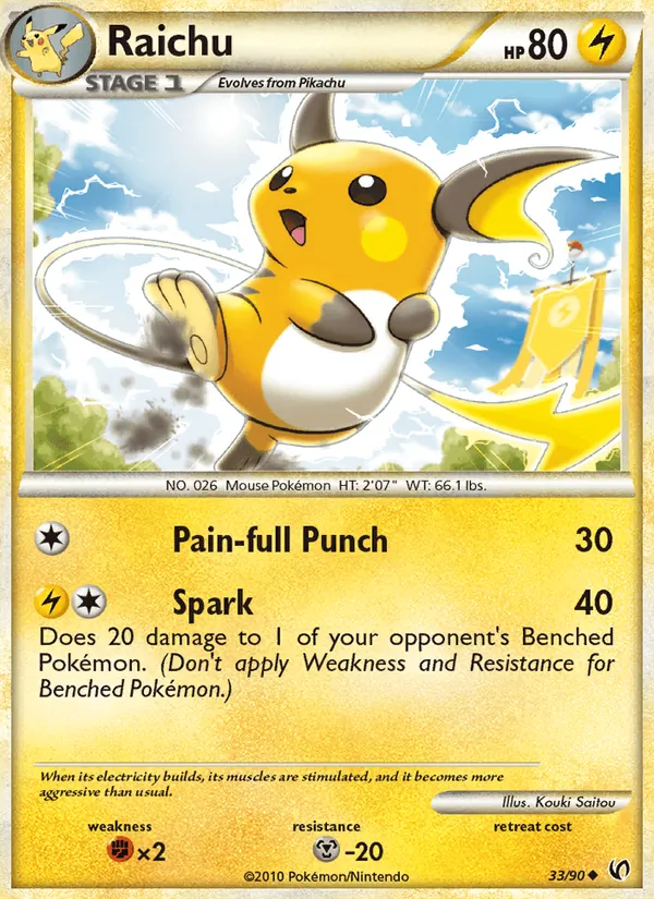 33 Raichu – Undaunted