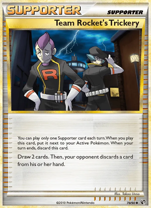 78 Team Rocket's Trickery – Undaunted