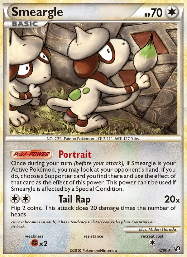 8 Smeargle – Undaunted