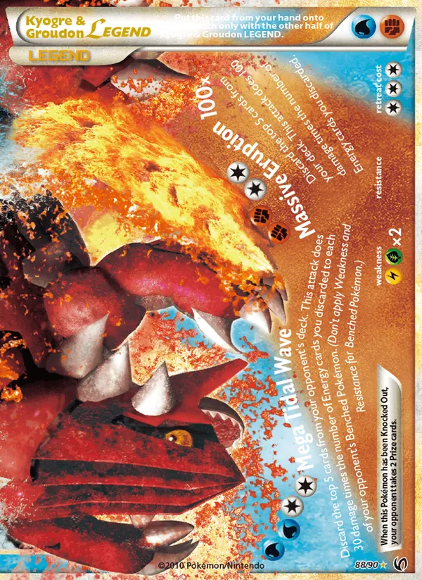 88 Kyogre & Groudon LEGEND – Undaunted