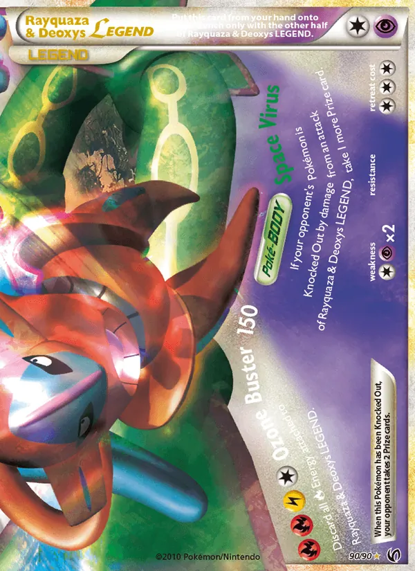 90 Rayquaza & Deoxys LEGEND – Undaunted