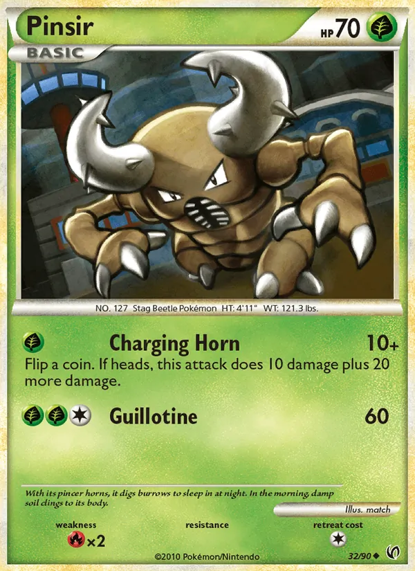 32-RH Pinsir – Undaunted