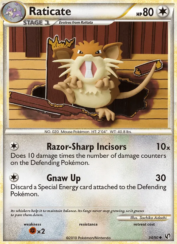 34-RH Raticate – Undaunted