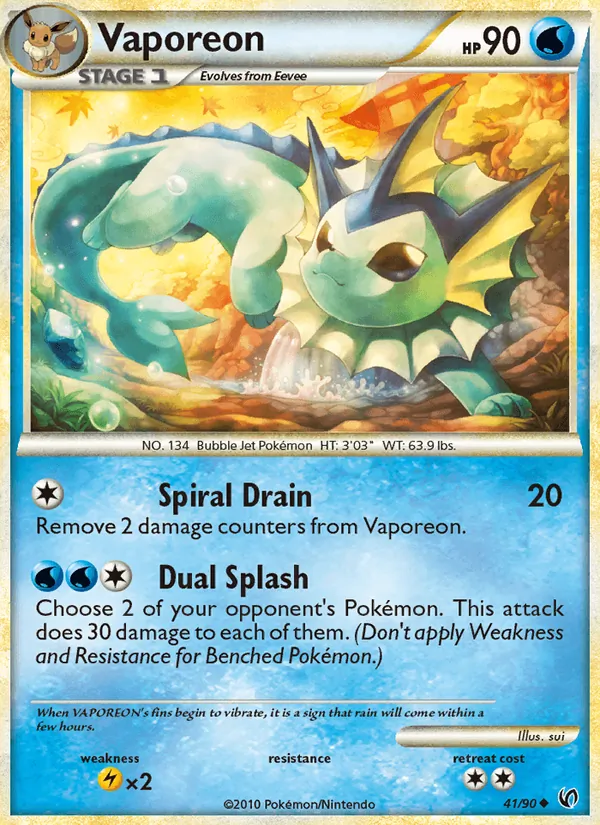 41-RH Vaporeon – Undaunted