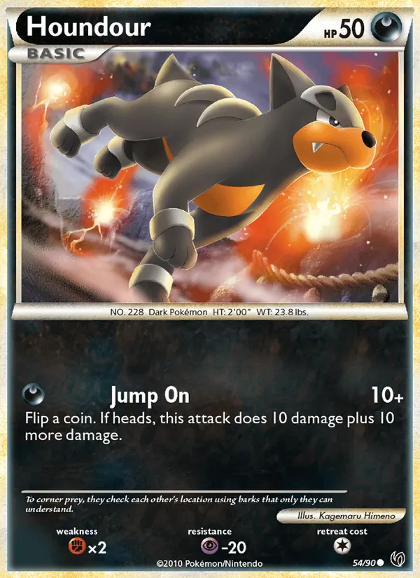 54-RH Houndour – Undaunted