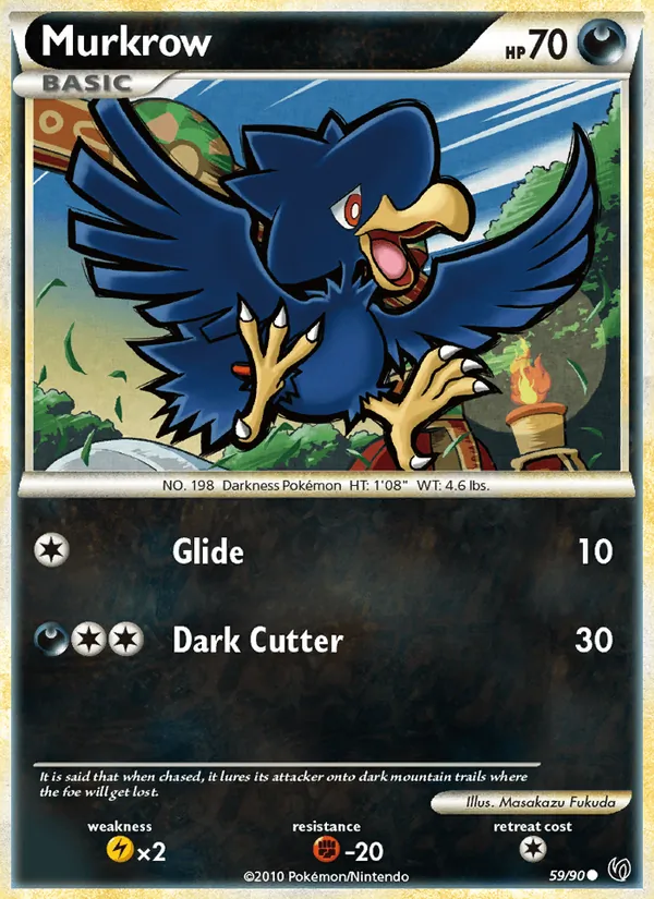 59-RH Murkrow – Undaunted