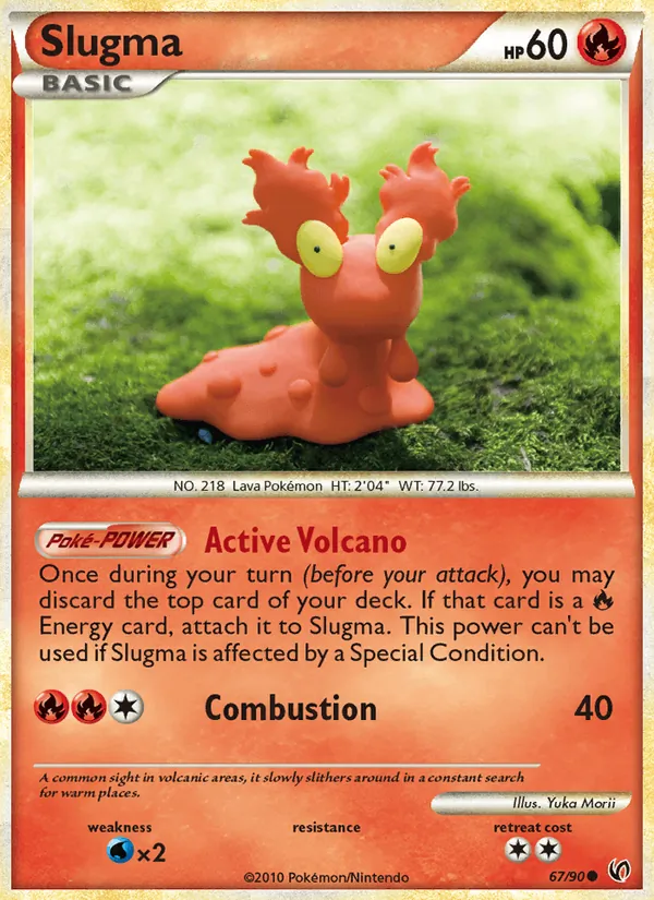 67-RH Slugma – Undaunted