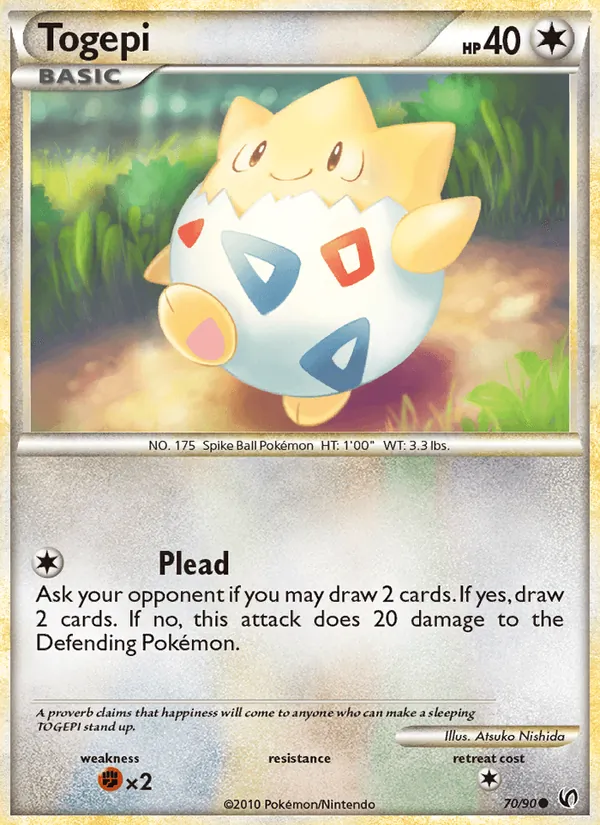 70-RH Togepi – Undaunted