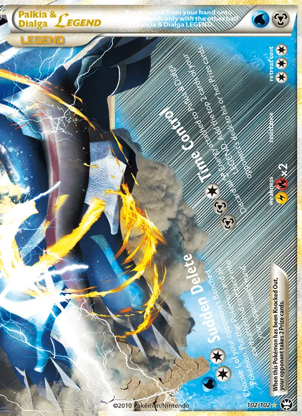 102 Palkia & Dialga LEGEND – Triumphant