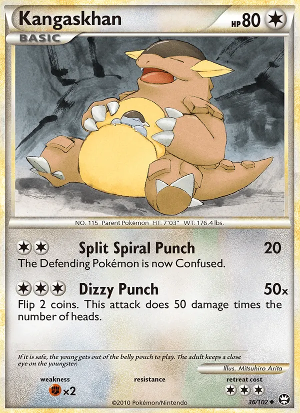 36 Kangaskhan – Triumphant