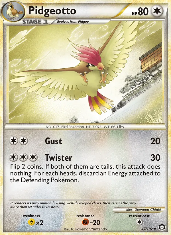 47 Pidgeotto – Triumphant
