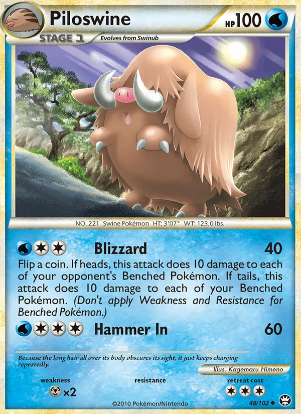 48 Piloswine – Triumphant