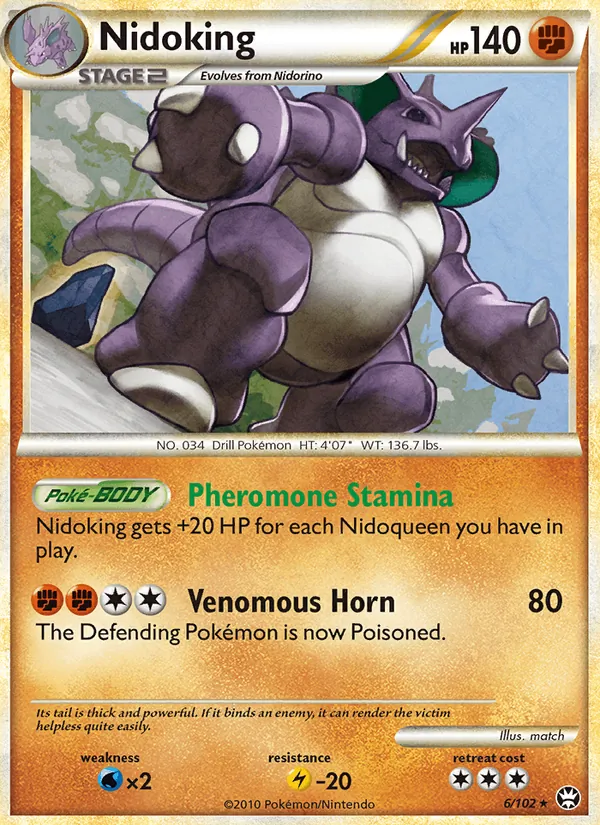 6 Nidoking – Triumphant
