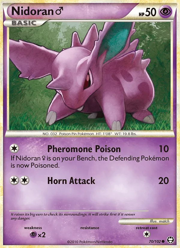 70 Nidoran ♂ – Triumphant