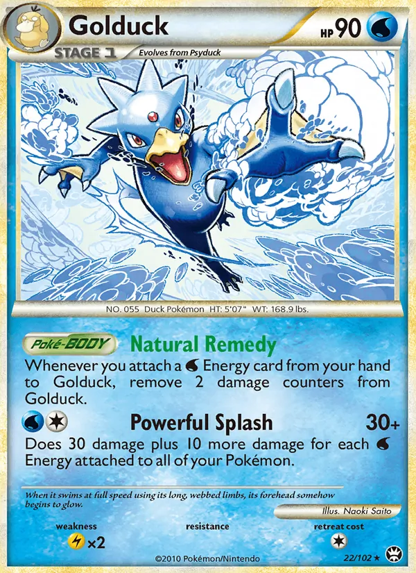 22-RH Golduck – Triumphant