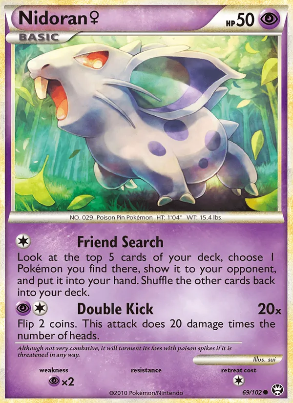 69-RH Nidoran ♀ – Triumphant