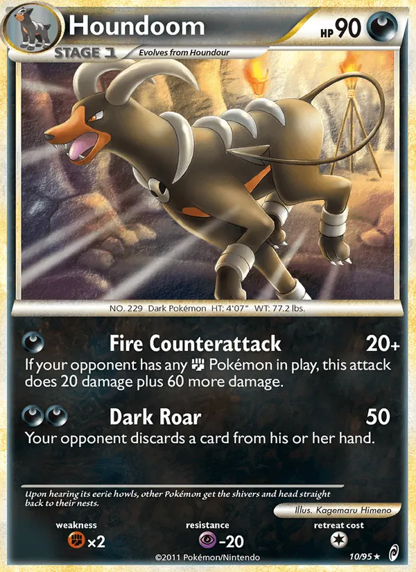 10 Houndoom – Call of Legends