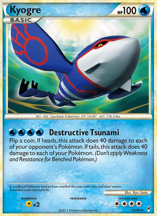 12 Kyogre – Call of Legends