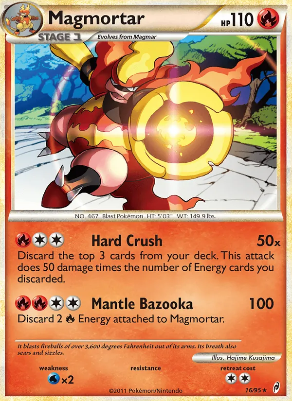 16 Magmortar – Call of Legends