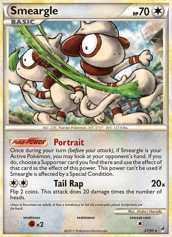 21 Smeargle – Call of Legends