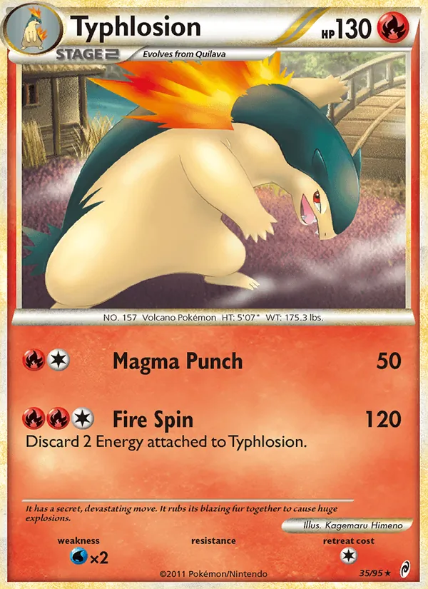 35 Typhlosion – Call of Legends
