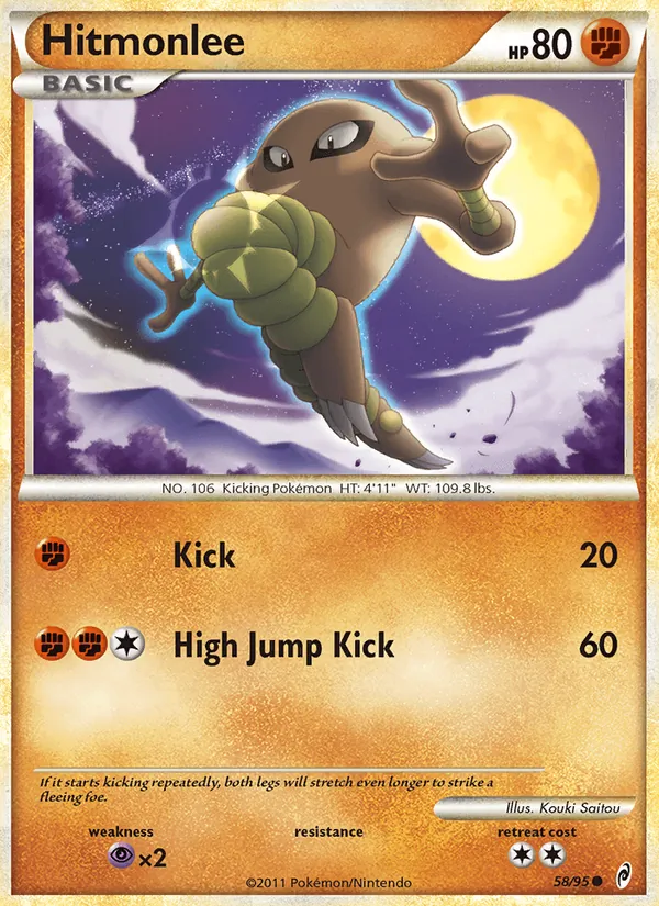 58 Hitmonlee – Call of Legends