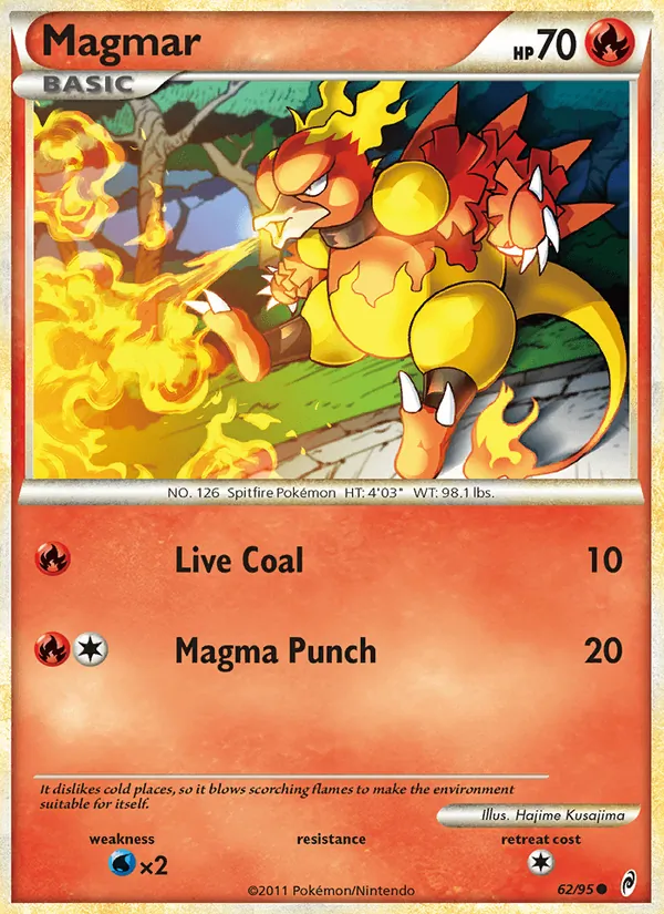62 Magmar – Call of Legends