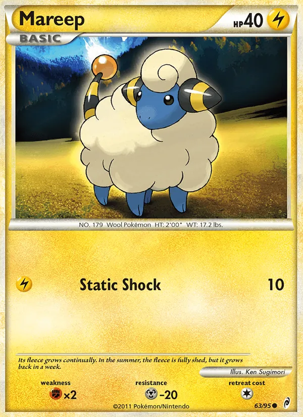 63 Mareep – Call of Legends
