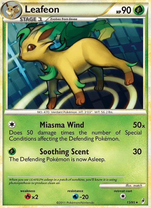 13-RH Leafeon – Call of Legends