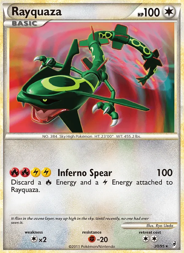 20-RH Rayquaza – Call of Legends