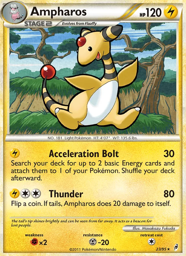 23-RH Ampharos – Call of Legends
