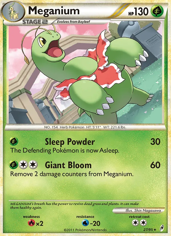 27-RH Meganium – Call of Legends