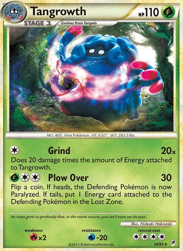 34-RH Tangrowth – Call of Legends