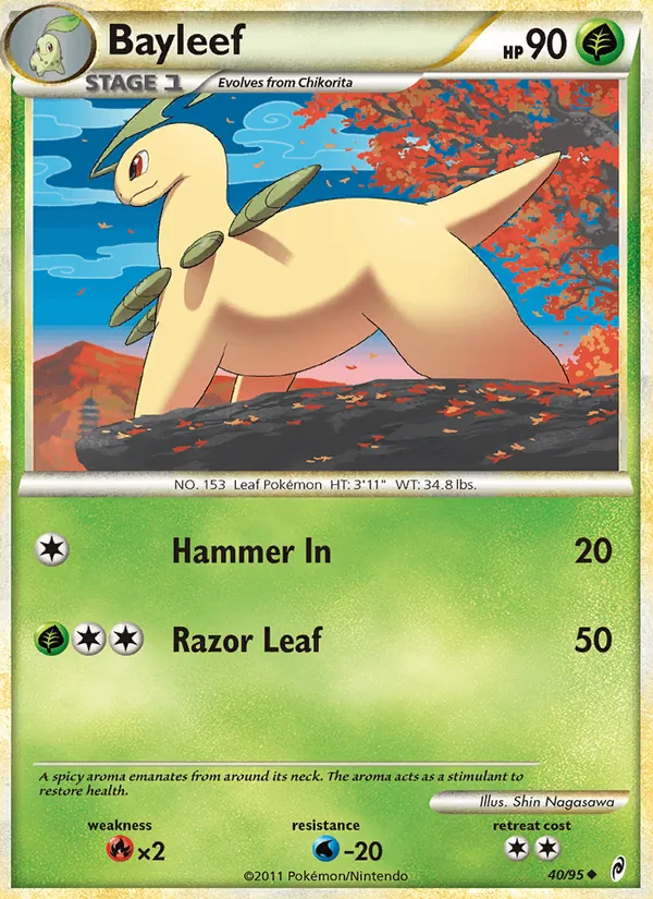 40-RH Bayleef – Call of Legends