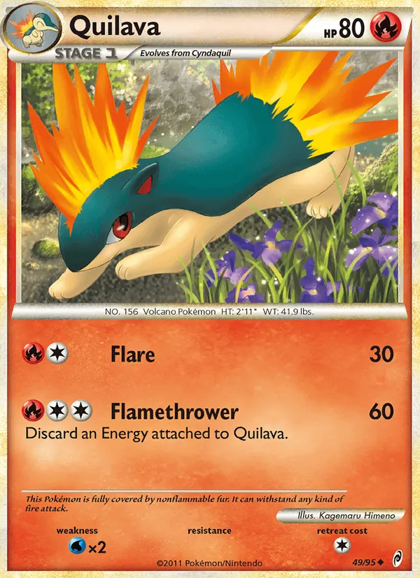 49-RH Quilava – Call of Legends