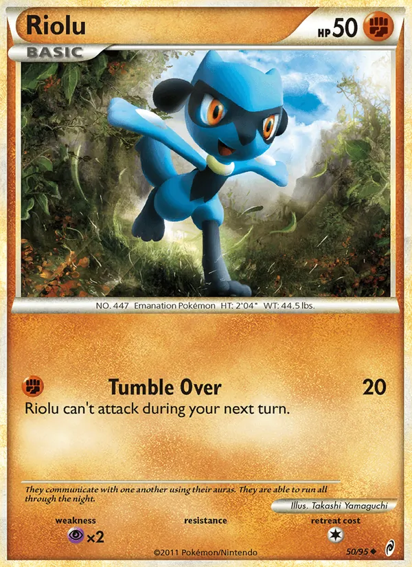 50-RH Riolu – Call of Legends