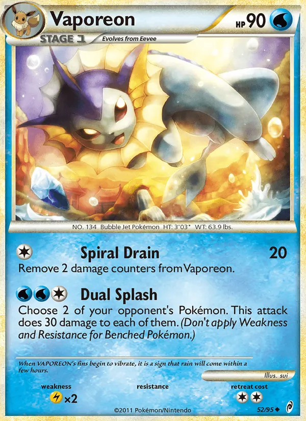 52-RH Vaporeon – Call of Legends