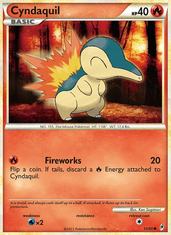 55-RH Cyndaquil – Call of Legends