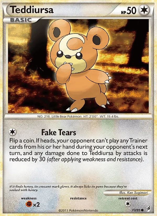 73-RH Teddiursa – Call of Legends